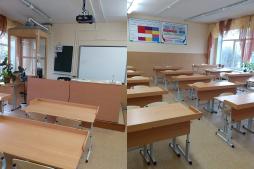 Имеется оборудование для проведения практических занятий: гербарии растений, модели грибов, модели овощей и фруктов и мн.др.
Комплекты демонстрационного оборудования для проведения лабораторных работ по осн. разделам биологии, проводятся практические занятия по химии.