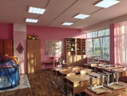 В МБОУ СОШ №8 созданы 3 учебных кабинета, используемый только для образовательного процесса детьми с нарушением интеллекта